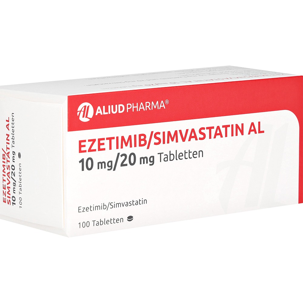 Ezetimib/simvastatin AL 10 mg/20 mg Tabl, 100 St.