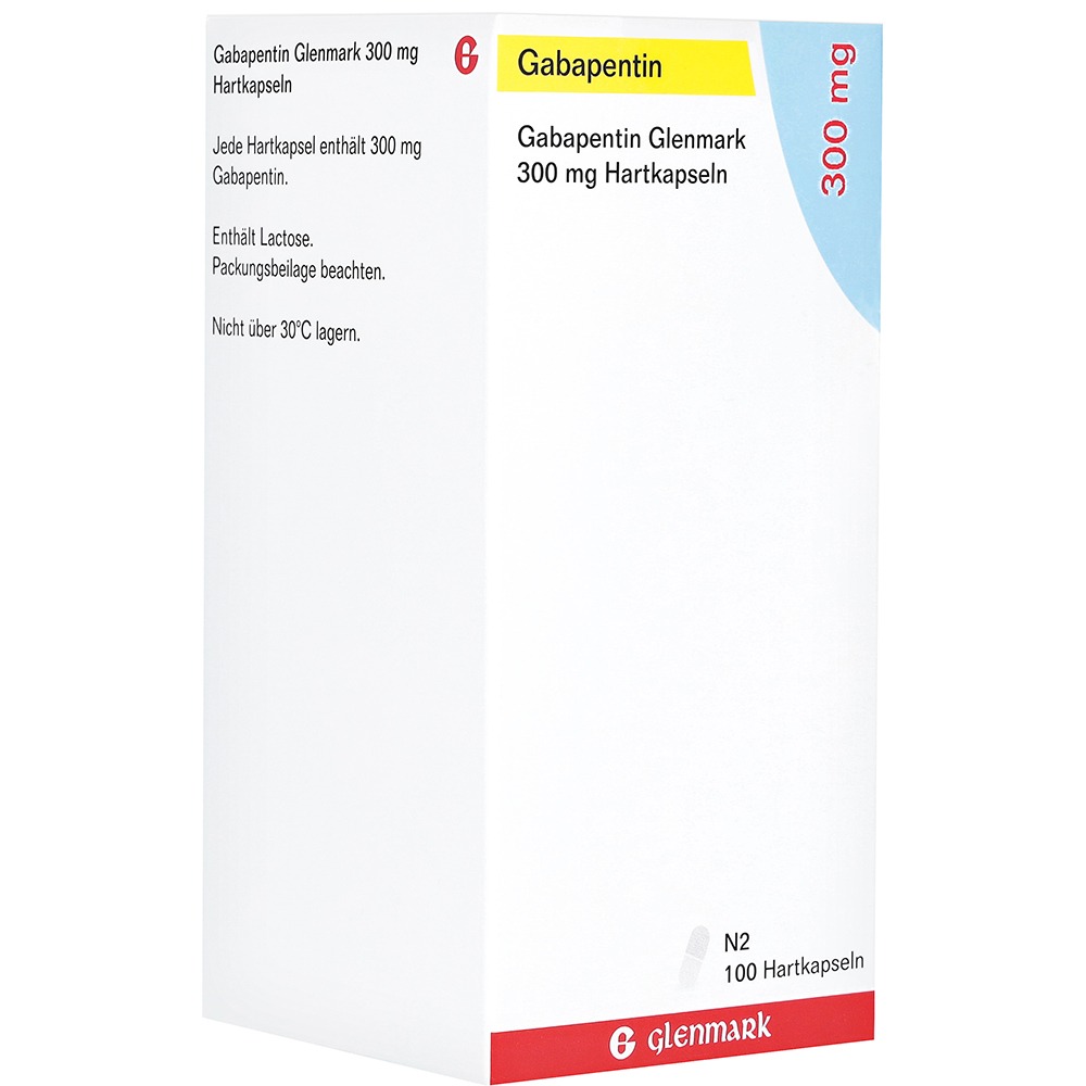 Gabapentin Glenmark 300 mg Hartkapseln, 100 St.