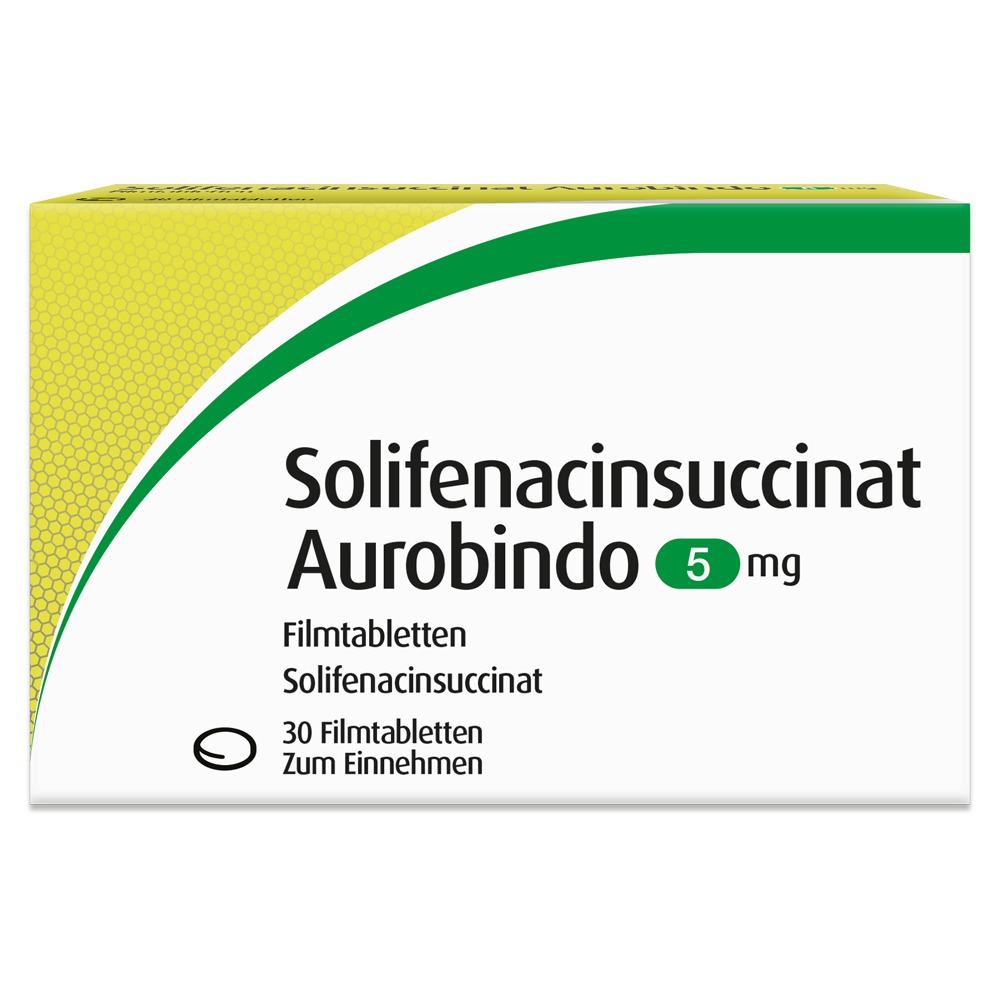 Solifenacinsuccinat Aurobindo 5 mg Filmt, 30 St.
