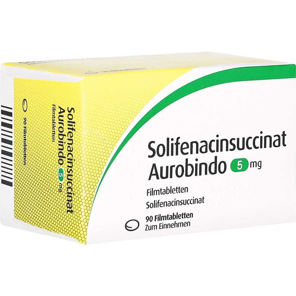 Solifenacinsuccinat Aurobindo 5 mg Filmt, 90 St.