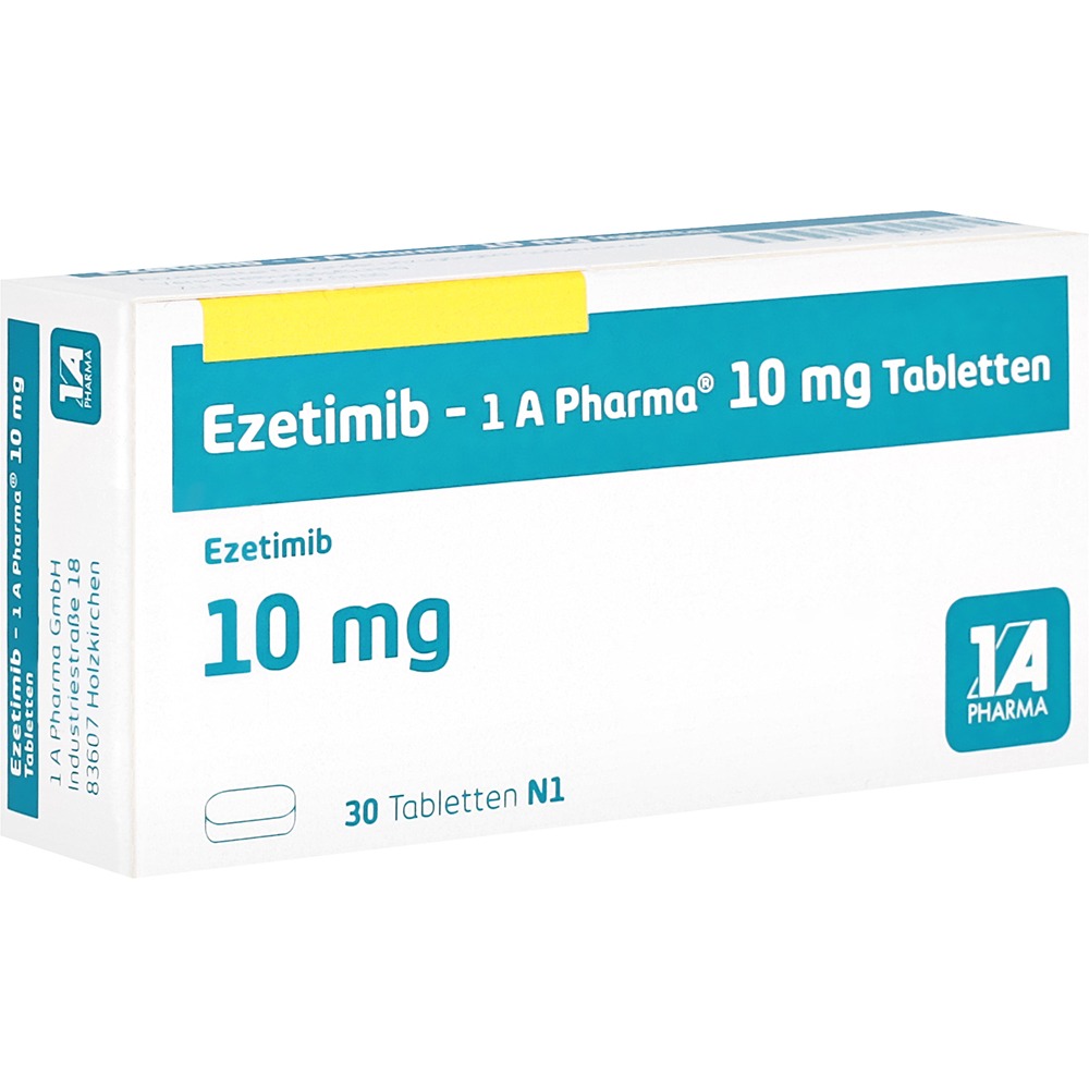 Ezetimib-1a Pharma 10 mg Tabletten, 30 St.