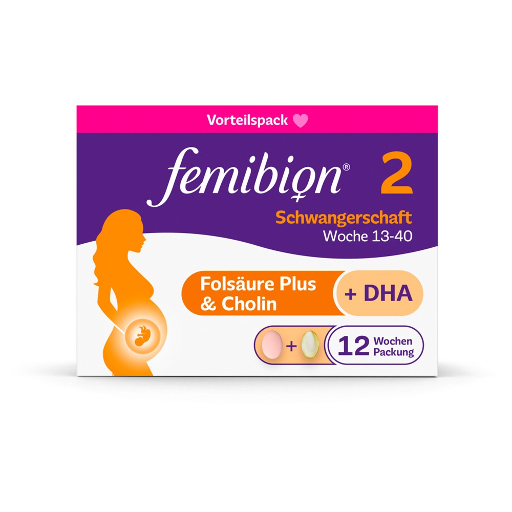 Femibion 2 Schwangerschaft, Folsäure Plus1 - DocMorris.