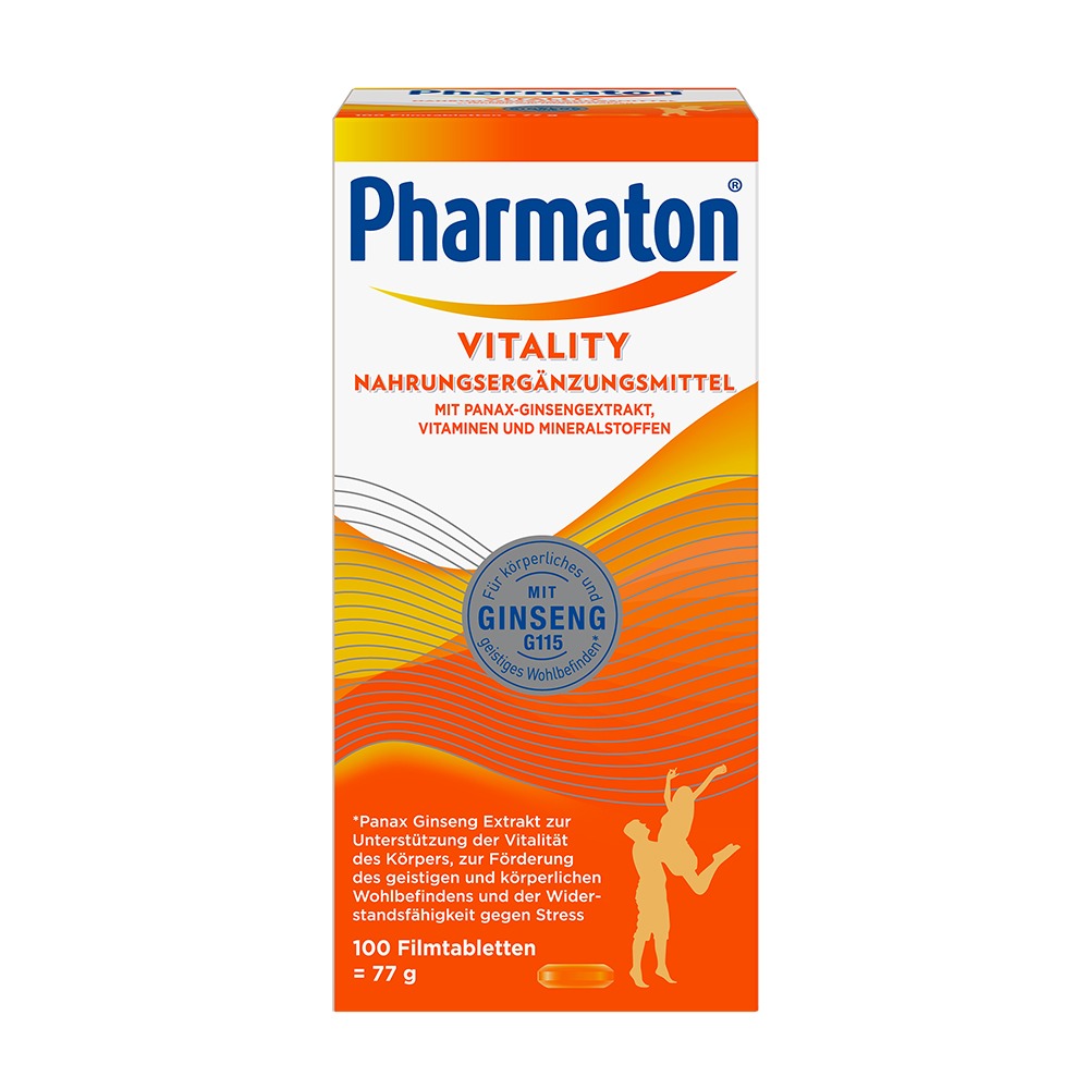 Pharmaton Vitality Filmtabletten - DocMorris