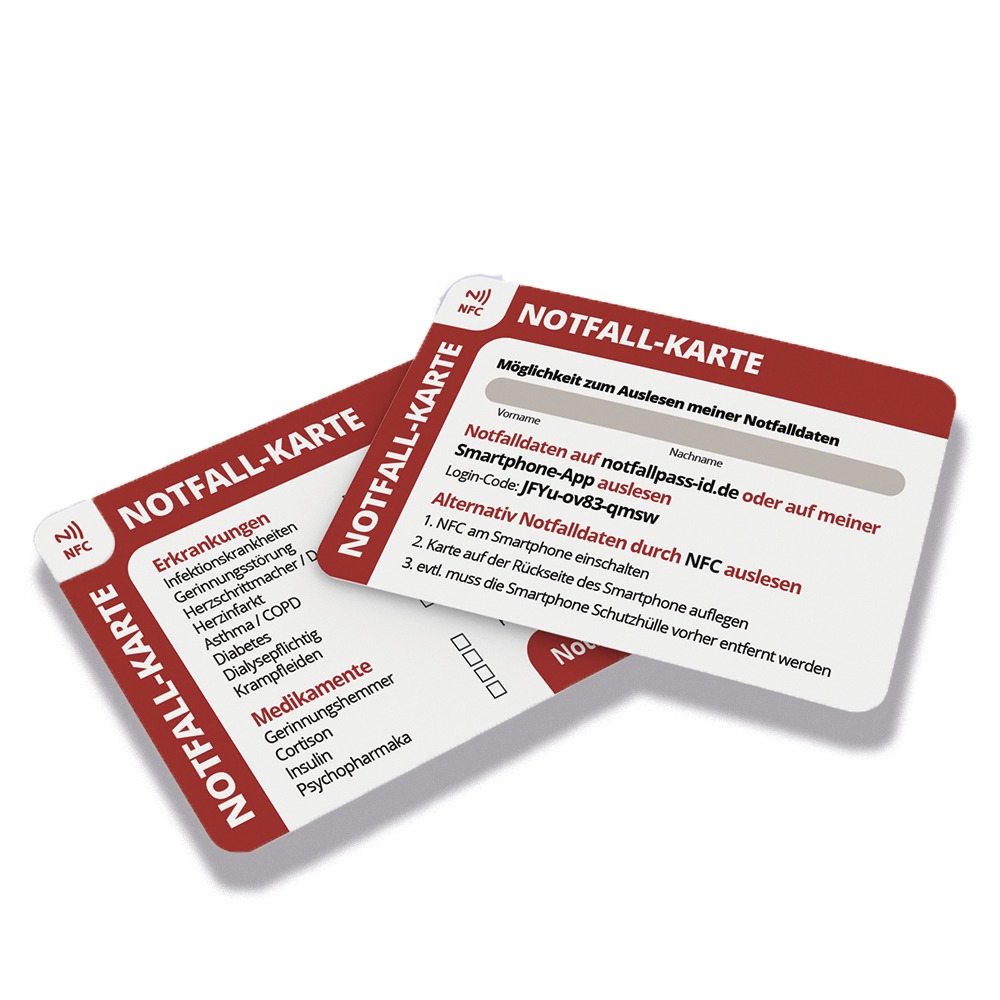 Notfall-ID Notfallkarte NFC, 1 St. online kaufen