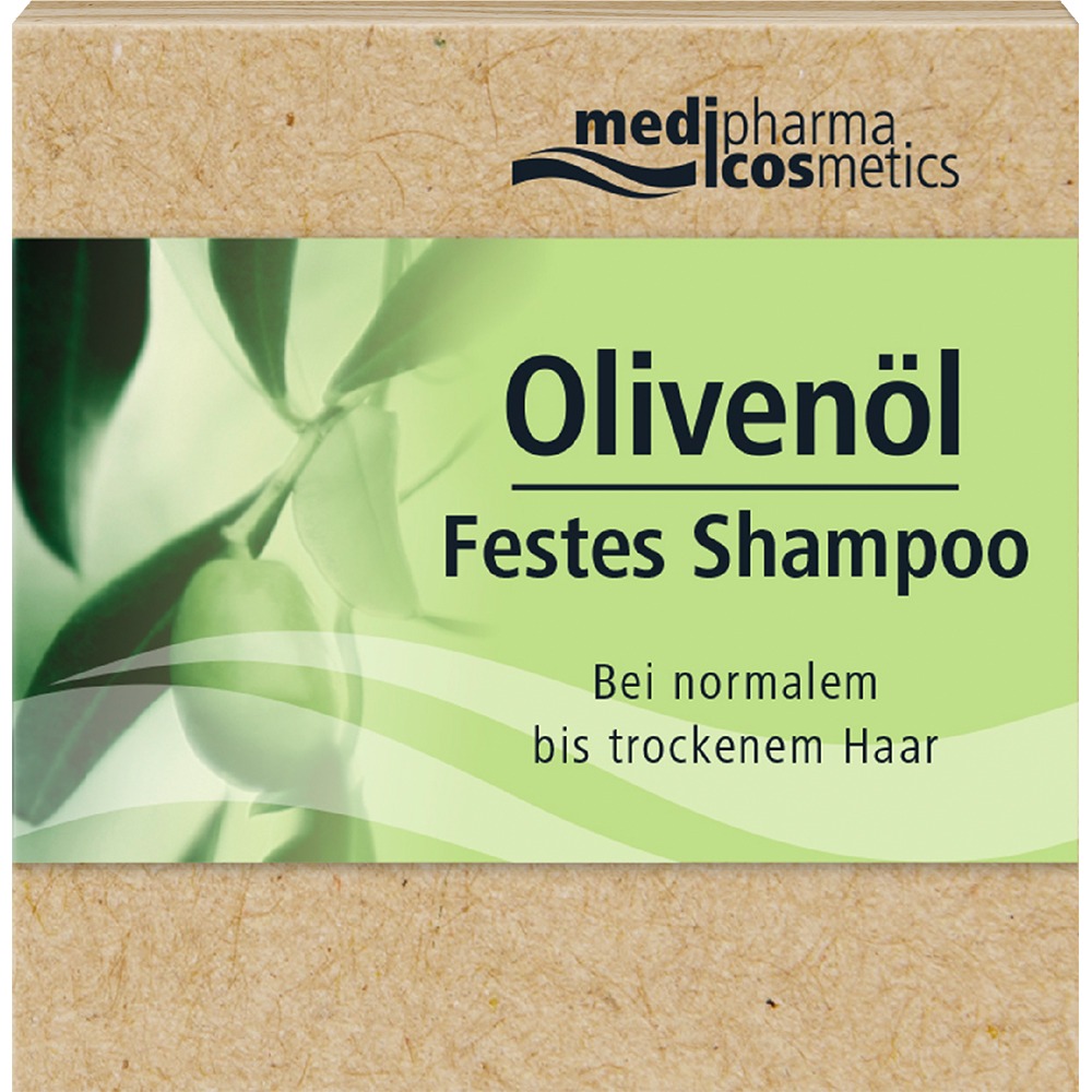 Medipharma Olivenöl Festes Shampoo, 60 g