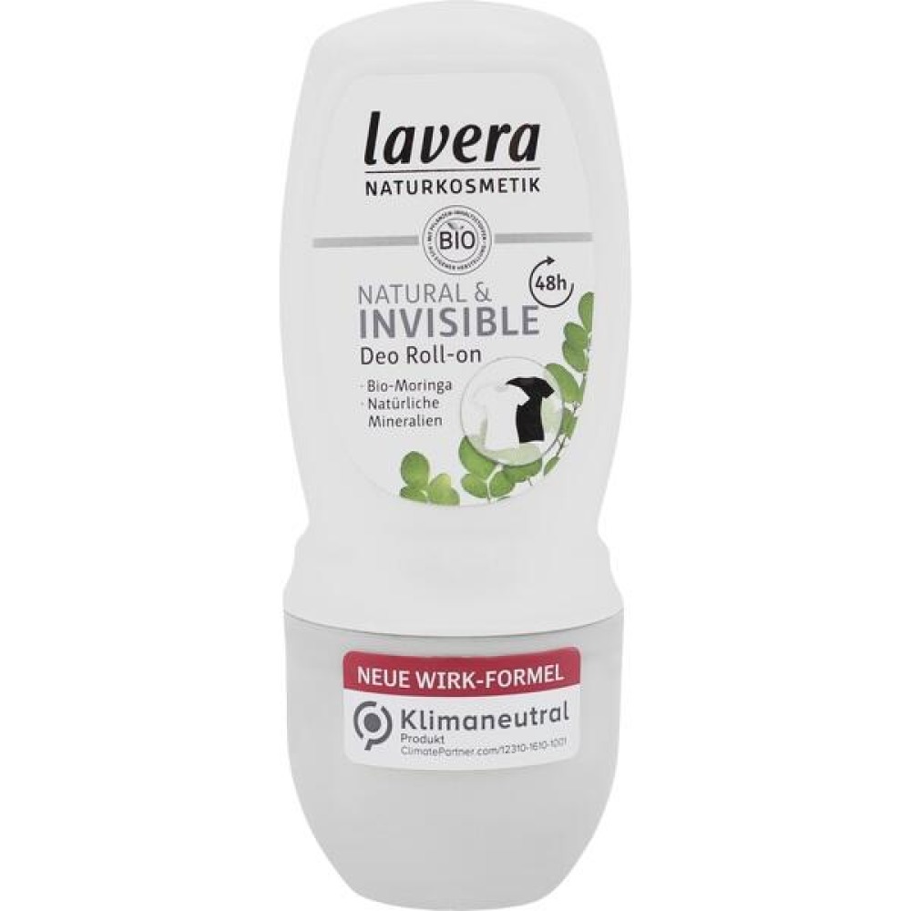Lavera Deodorant Roll-on natural & invis, 50 ml