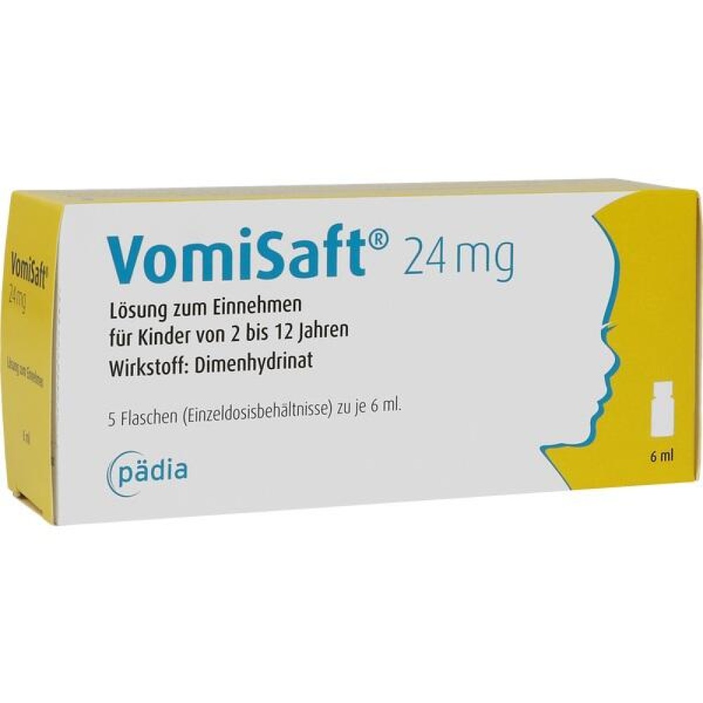 Vomisaft 24 mg Lösung zum Einnehmen, 5 x 6 ml