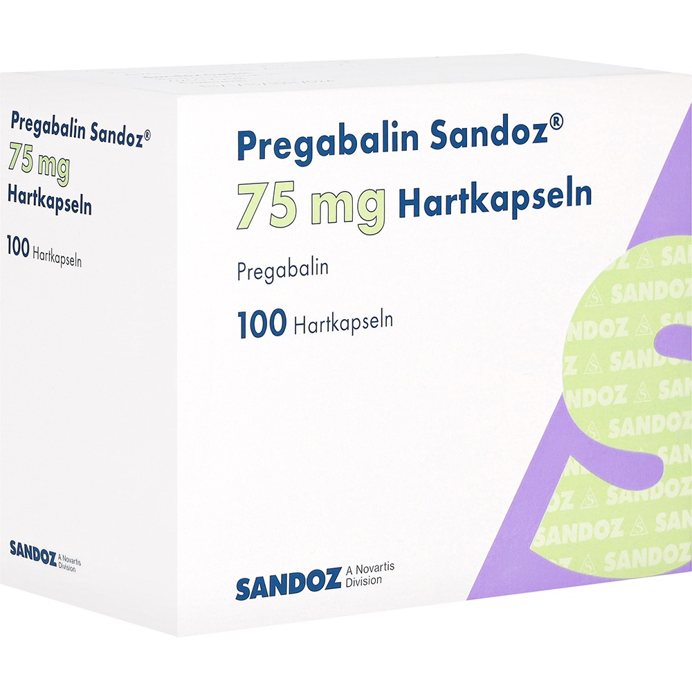 Pregabalin Sandoz 75 mg Hartkapseln, 100 St.