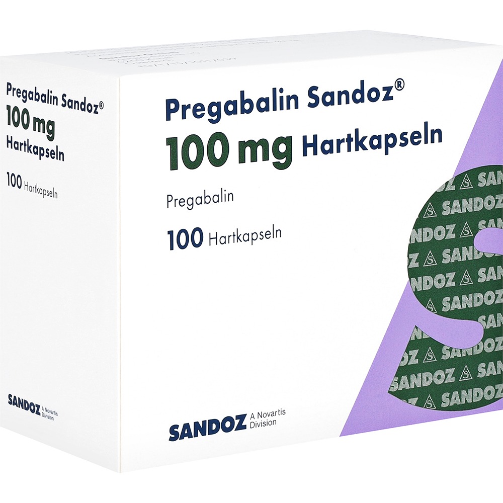 Pregabalin Sandoz 100 mg Hartkapseln, 100 St.