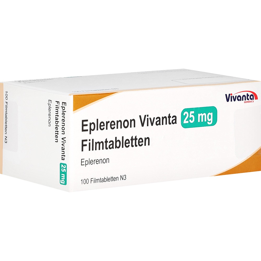 Eplerenon Vivanta 25 mg Filmtabletten, 100 St.