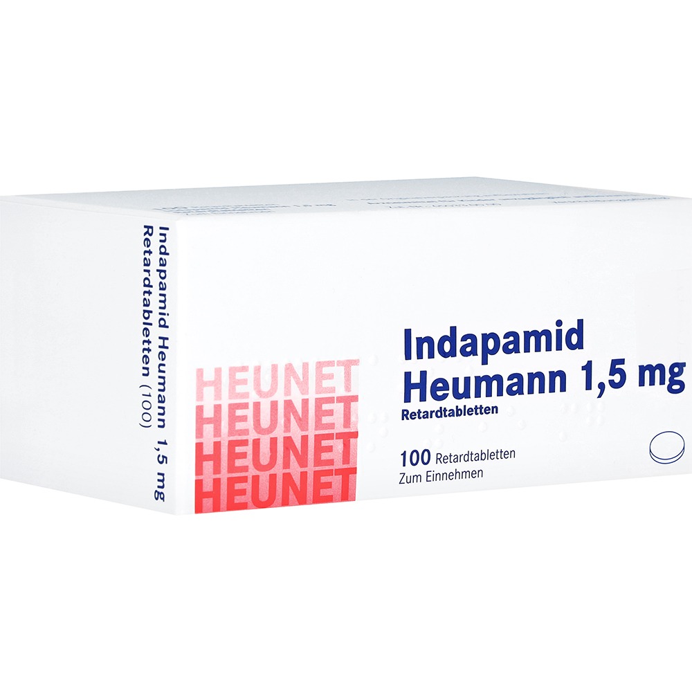 Indapamid Heumann 1,5 mg Retardtabletten, 100 St.