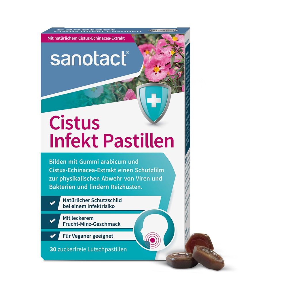 Cistus Infekt Pastillen sanotact, 30 St.