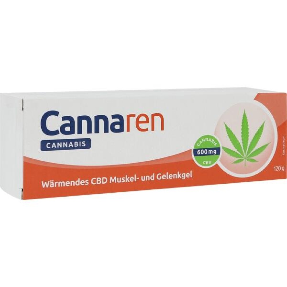 Cannaren Cannabis CBD Gel, 120 g