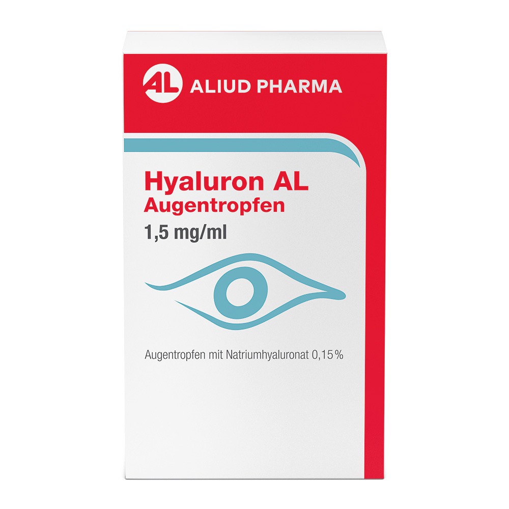Hyaluron AL Augentropfen 1,5 mg/ml, 2 x 10 ml