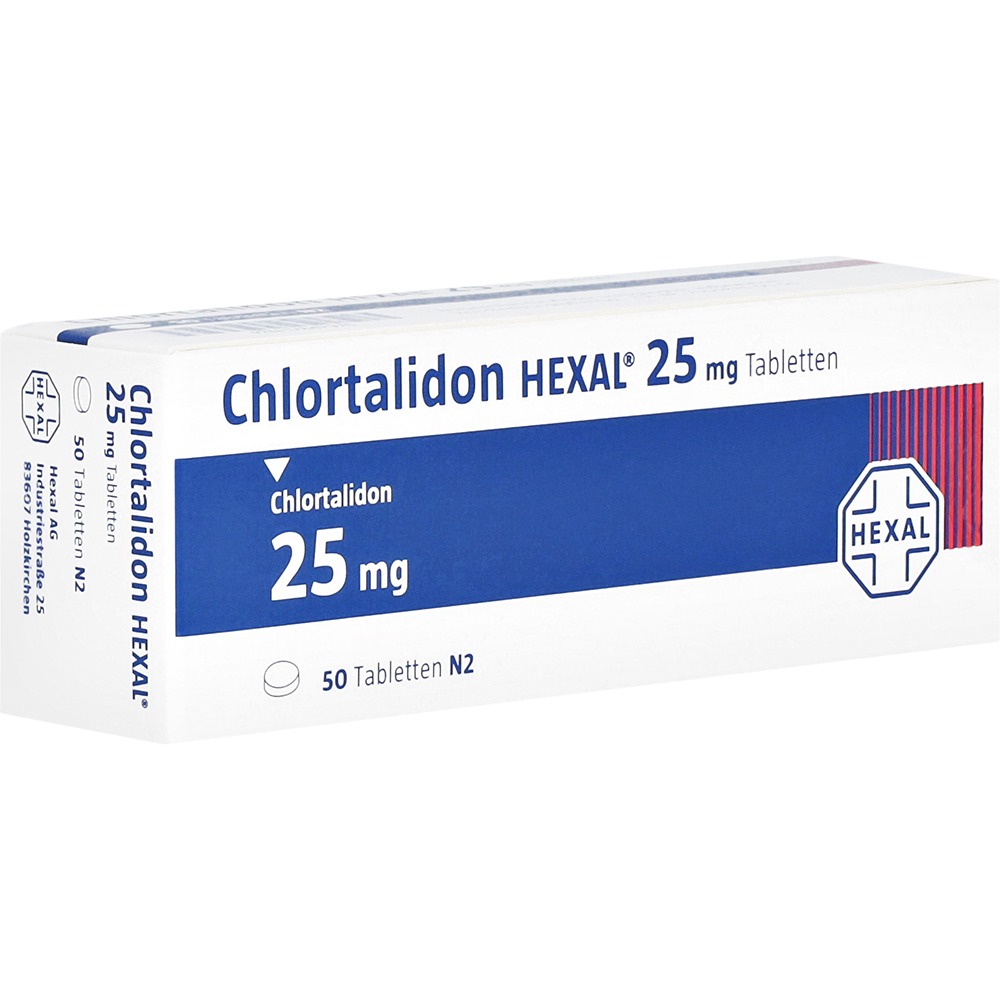 Chlortalidon Hexal 25 mg Tabletten, 50 St.