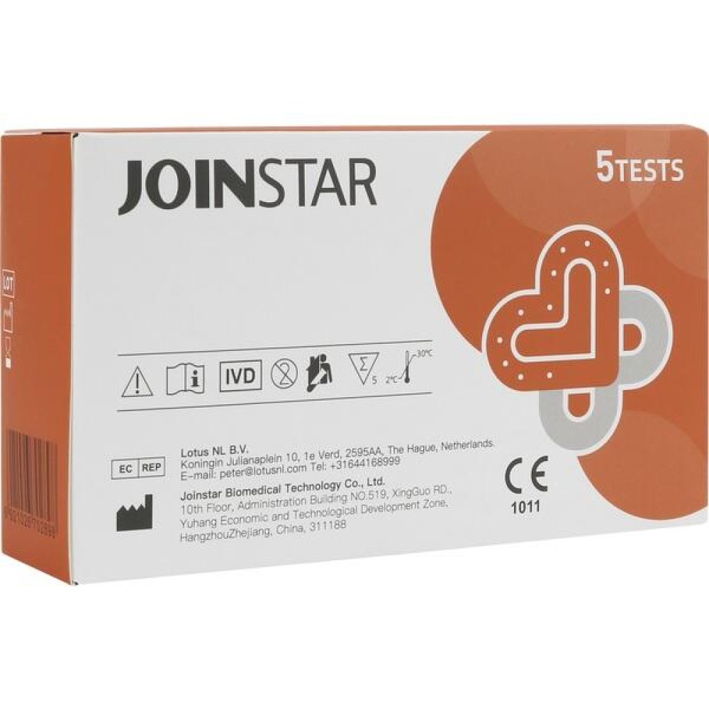 Joinstar Covid-19 Antigen Rapid Test Col, 5 St.