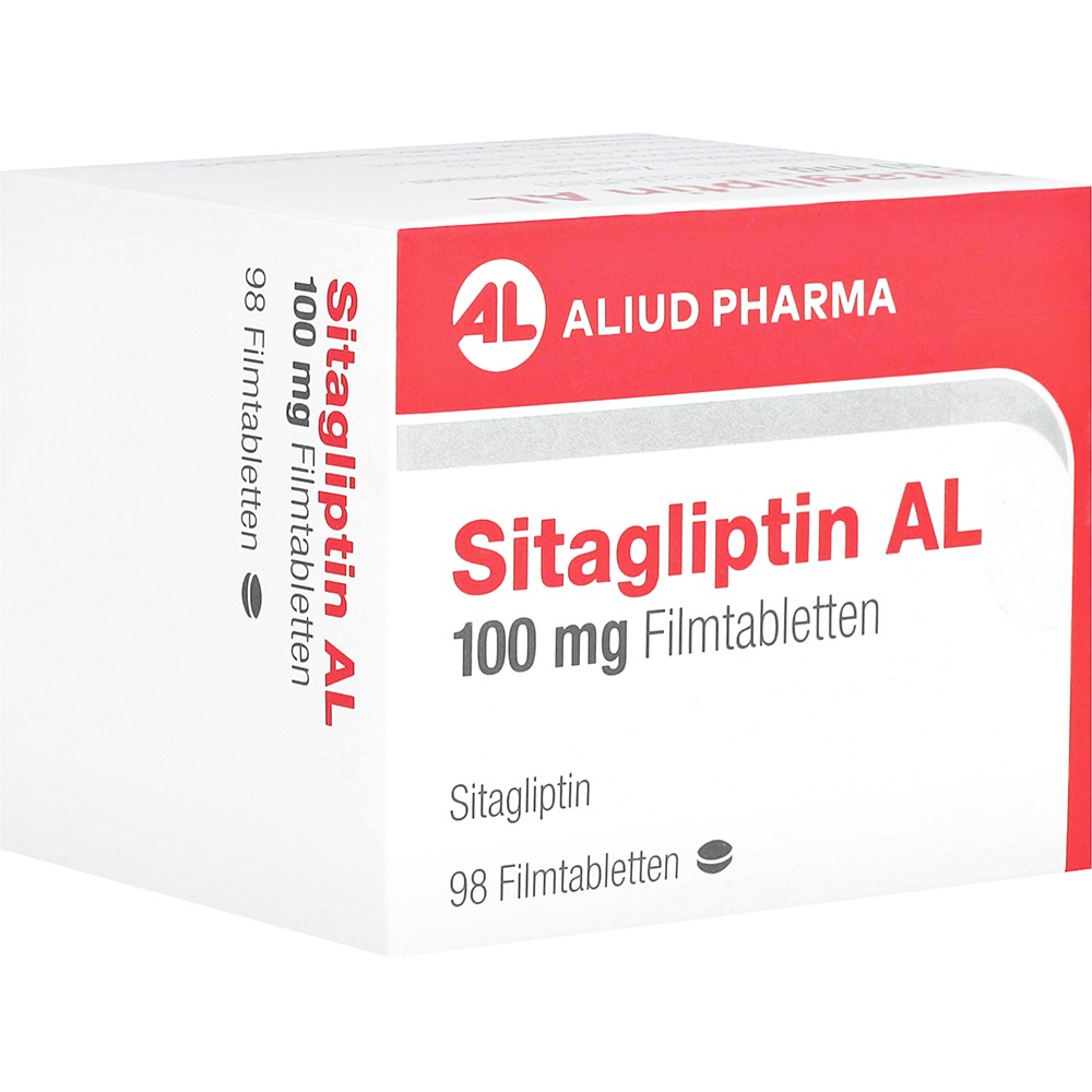 Sitagliptin AL 100 mg Filmtabletten, 98 St.