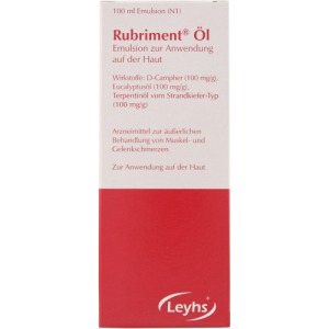 Abbildung: Rubriment Öl (N1), 100 ml