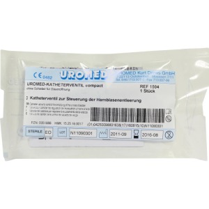 UROMED Katheterventil compact, 1 St.