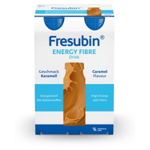 Abbildung: Fresubin Energy Fibre DRINK Karamell Tri, 4 x 200 ml