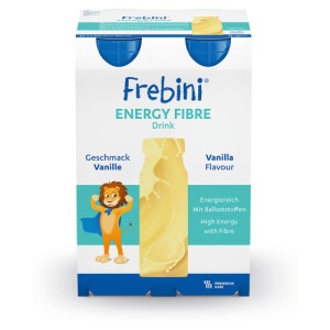 Abbildung: Frebini Energy Fibre Drink Vanille Trink, 4 x 200 ml