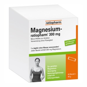 Abbildung: Magnesium ratiopharm 300 mg, 40 St.