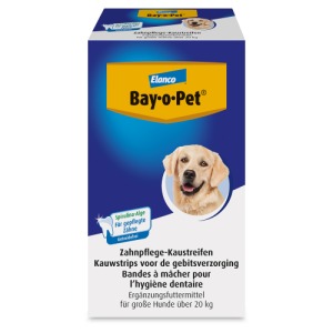 Abbildung: BAY O PET Zahnpflege Kaustreifen für große Hunde, 140 g