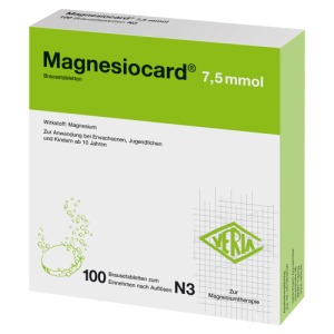 Abbildung: Magnesiocard 7,5 mmol Brausetabletten, 100 St.