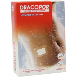 DracoPor Waterproof Wundverband 5x7 2cm steril