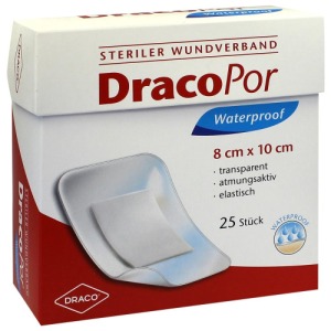 Dracopor Waterproof Wundverband 8x10cm steril