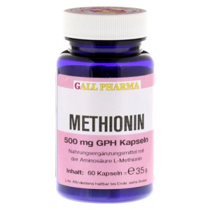 Abbildung: Methionin 500 mg GPH Kapseln, 60 St.