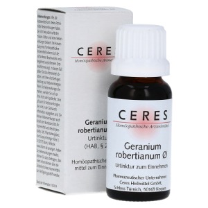 Abbildung: Ceres Geranium Robertianum Urtinktur, 20 ml