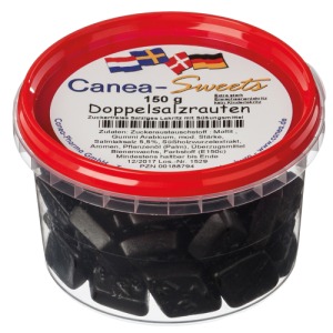 Abbildung: Doppelsalzrauten Zuckerfrei Canea-Sweets, 150 g