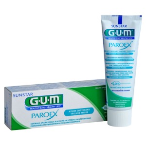 Abbildung: GUM Paroex 0,06% CHX Zahnpasta, 75 ml