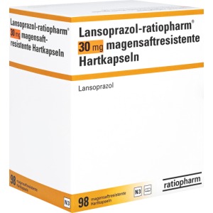 Abbildung: Lansoprazol-ratiopharm 30 mg magensaftre, 98 St.