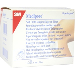 Abbildung: Medipore Fixiervlies Hypoallerg.10cmx10m, 1 St.