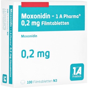 Moxonidin-1a Pharma 0,2 mg Filmtabletten, 100 St.