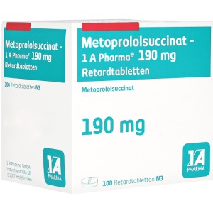 Metoprololsuccinat-1a Phar.190 Retardtab, 100 St.