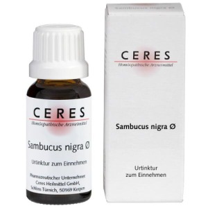 Ceres Sambucus Nigra Urtinktur, 20 ml