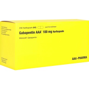 Gabapentin AAA 100 mg Hartkapseln, 200 St.