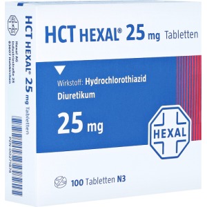 HCT Hexal 25 mg Tabletten, 100 St.