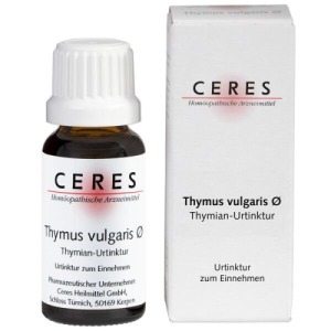 Ceres Thymus Vulgaris Urtinktur, 20 ml