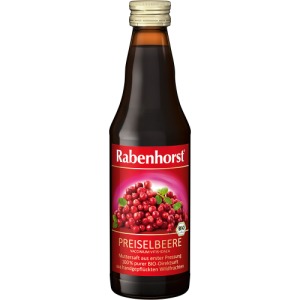 Abbildung: Rabenhorst Preiselbeer Muttersaft, 330 ml