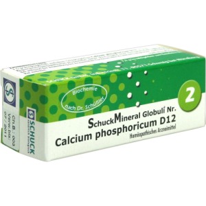Schuckmineral Globuli 2 Calcium phosphor, 7,5 g