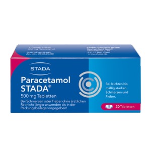 Abbildung: Paracetamol STADA 500mg, 20 St.