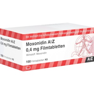 Moxonidin AbZ 0,4 mg Filmtabletten, 100 St.