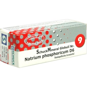 Schuckmineral Globuli 9 Natrium phosphor, 7,5 g