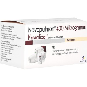 Novopulmon 400 µg Novolizer Inhal.+Patr., 2 x 100 St.