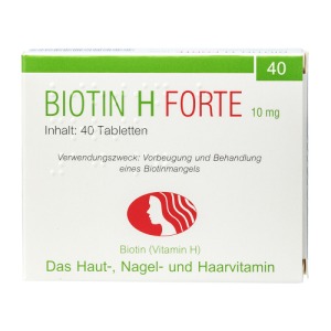 Abbildung: Biotin H Forte Tabletten, 40 St.