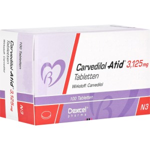 Carvedilol Atid 3,125 mg Tabletten, 100 St.